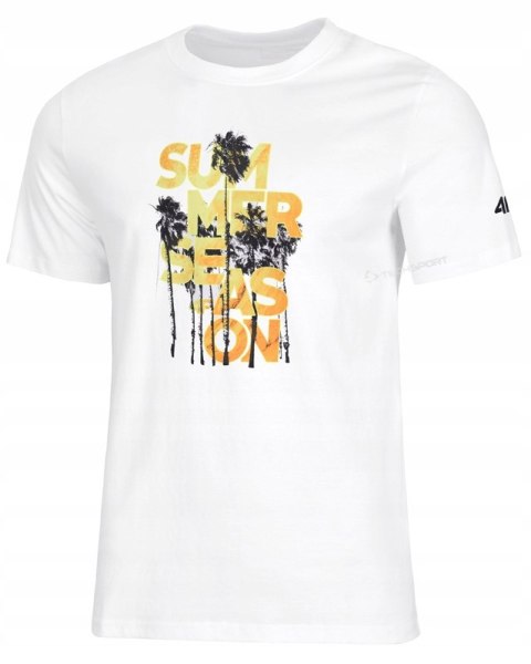 4F MĘSKA KOSZULKA T-SHIRT BAWEŁNA / rozm XL
