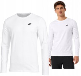 4F MĘSKA KOSZULKA Z DŁUGIM RĘKAWEM LONGSLEEVE BAWEŁNA / rozm XXL