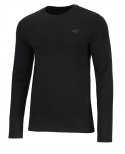 4F MĘSKA KOSZULKA LONGSLEEVE Z DŁUGIM RĘKAWEM 100% BAWEŁNA / rozm M