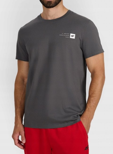 4F MĘSKA KOSZULKA T-SHIRT BAWEŁNA / rozm XXL