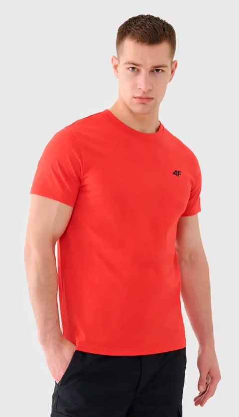4F ZESTAW 3szt. 3-PAK MĘSKA KOSZULKA T-SHIRT 100% BAWEŁNA / rozm L