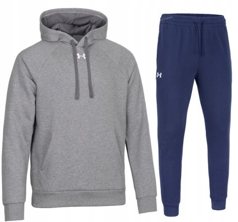 UNDER ARMOUR MĘSKI DRES BAWEŁNA BLUZA KANGURKA SPODNIE / rozm XXL