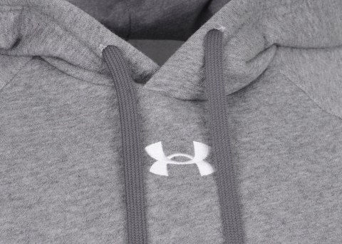 UNDER ARMOUR OCIEPLANA MĘSKA BLUZA Z KAPTUREM KANGURKA BAWEŁNA / rozm L