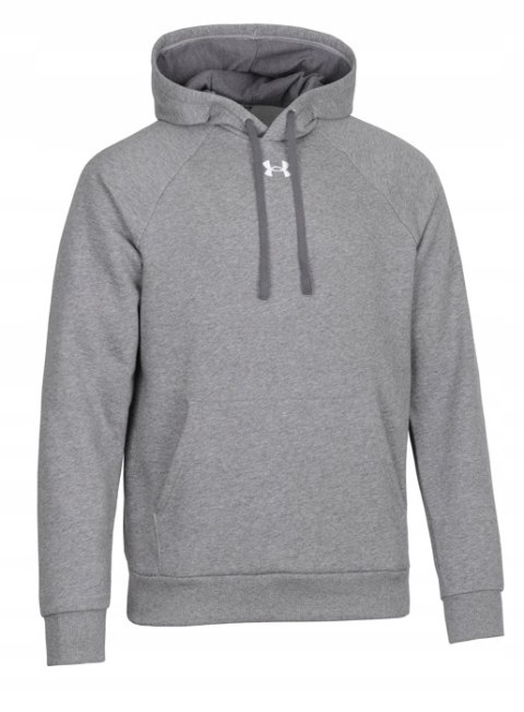 UNDER ARMOUR OCIEPLANA MĘSKA BLUZA Z KAPTUREM KANGURKA BAWEŁNA / rozm XXL
