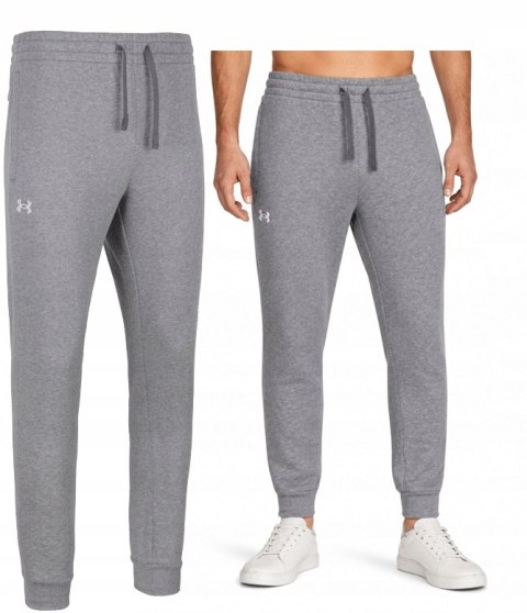 UNDER ARMOUR OCIEPLANE MĘSKIE SPODNIE DRESOWE DRESY / rozm XL