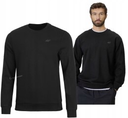 4F MĘSKA BLUZA DRESOWA NIEROZPINANA BAWEŁNA / rozm XL