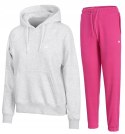 4F DAMSKI DRES BAWEŁNA KOMPLET BLUZA KANGURKA SPODNIE / rozm L