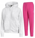4F DAMSKI DRES BAWEŁNA KOMPLET BLUZA ROZPINANA SPODNIE / rozm L