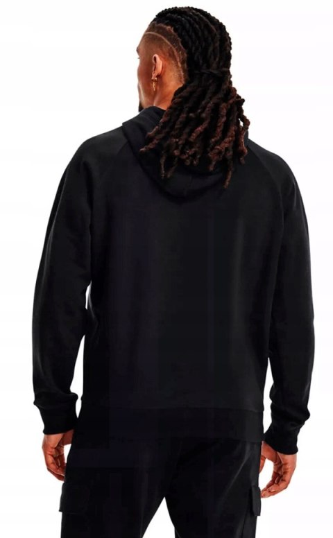UNDER ARMOUR OCIEPLANA MĘSKA BLUZA Z KAPTUREM KANGURKA BAWEŁNA / rozm XL