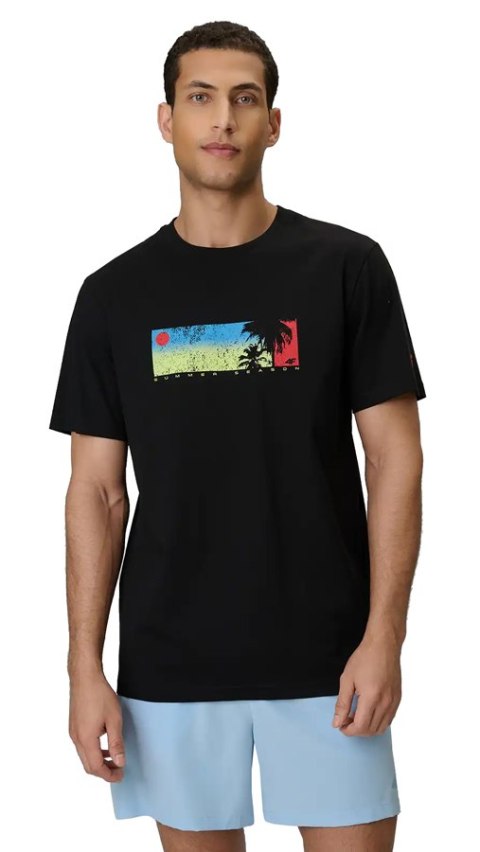 4F MĘSKA KOSZULKA T-SHIRT BAWEŁNA / rozm L