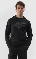 4F OCIEPLANA MĘSKA BLUZA DRESOWA Z KAPTUREM KANGURKA / rozm M