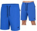 4F KRÓTKIE SPODENKI DRESOWE BAWEŁNA ZAPINANE KIESZENIE ZAMKI / XXXXXL 5XL