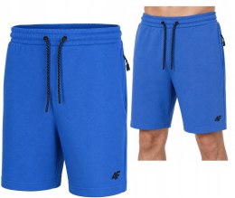 4F KRÓTKIE SPODENKI DRESOWE BAWEŁNA ZAPINANE KIESZENIE ZAMKI / XXXXXL 5XL