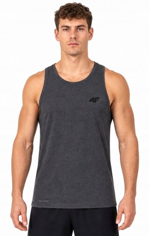 4F MĘSKA KOSZULKA NA RAMIĄCZKACH BAWEŁNA / rozm XXXXL 4XL