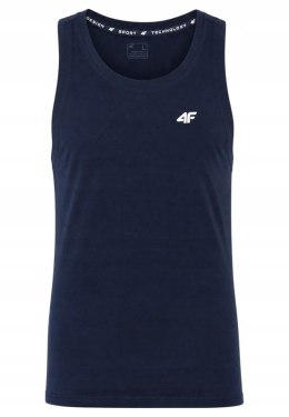 4F MĘSKA KOSZULKA NA RAMIĄCZKACH BAWEŁNA / rozm XXXXL 4XL