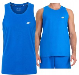 4F MĘSKA KOSZULKA NA RAMIĄCZKACH BAWEŁNA / rozm XXXXXL 5XL