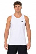 4F ZESTAW 3szt. 3-PAK MĘSKA KOSZULKA NA RAMIĄCZKACH BAWEŁNA / XXXXXL 5XL