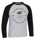 4F CHŁOPIĘCY LONGSLEEVE KOSZULKA JTSML001 / rozm 128