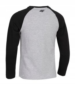 4F CHŁOPIĘCY LONGSLEEVE KOSZULKA JTSML001 / rozm 128