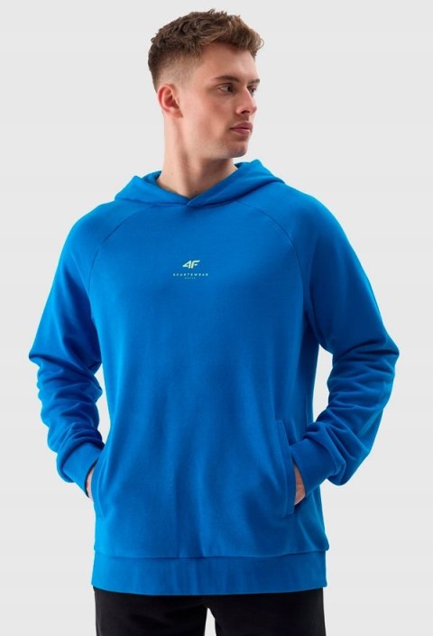 4F MĘSKA BLUZA DRESOWA Z KAPTUREM KANGURKA / rozm XXXL 3XL