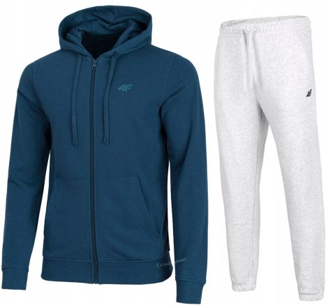 4F MĘSKI DRES BAWEŁNA KOMPLET BLUZA SPODNIE / rozm XXL