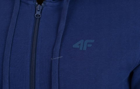 4F MĘSKA BLUZA Z KAPTUREM BAWEŁNA ROZPINANA / rozm M