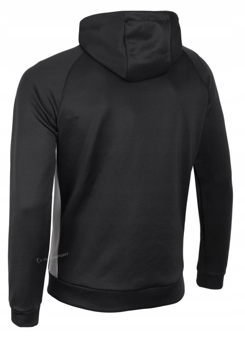 4F MĘSKA SPORTOWA BLUZA Z KAPTUREM ROZPINANA TERMOAKTYWNA / rozm L