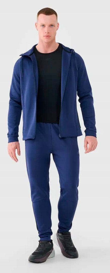 4F MĘSKI DRES SPORTOWY TRENINGOWY KOMPLET BLUZA SPODNIE / rozm XL