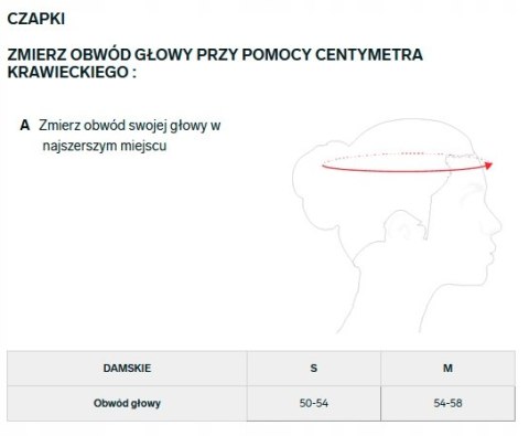 4F DAMSKA CZAPKA ZIMOWA CIEPŁA rozm M