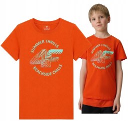 4F CHŁOPIĘCA KOSZULKA T-SHIRT BAWEŁNA / rozm 158
