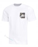 ADIDAS MĘSKA KOSZULKA T-SHIRT Z KIESZONKĄ NA PIERSI 100% BAWEŁNA / roz. 3XL