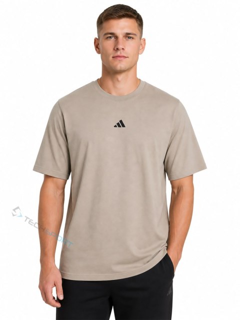 ADIDAS WYGODNA KLASYCZNA MĘSKA KOSZULKA BAWEŁNIANA Z HAFTERM / roz. M