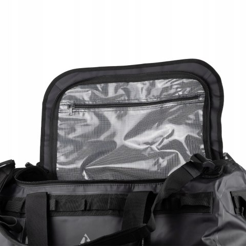 TORBA WODOODPORNA BERGSON NOMAD PACK | POJEMNOŚĆ 90L | CZARNA
