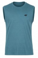 4F MĘSKA KOSZULKA BEZRĘKAWNIK BAWEŁNA / rozm XXXXXL 5XL