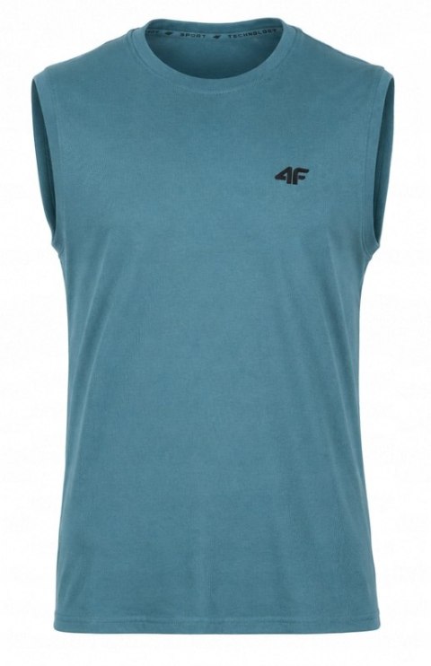 4F MĘSKA KOSZULKA BEZRĘKAWNIK BAWEŁNA / rozm XXXXXL 5XL