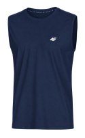4F MĘSKA KOSZULKA BEZRĘKAWNIK BAWEŁNA / rozm XXXXL 4XL