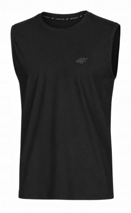 4F MĘSKA KOSZULKA BEZRĘKAWNIK BAWEŁNA / rozm XXXXL 4XL