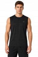 4F MĘSKA KOSZULKA BEZRĘKAWNIK BAWEŁNA / rozm XXXXL 4XL