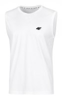 4F MĘSKA KOSZULKA BEZRĘKAWNIK BAWEŁNA / rozm XXXXL 4XL