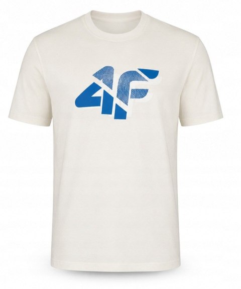 4F MĘSKA KOSZULKA T-SHIRT BAWEŁNA / rozm L