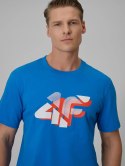 4F MĘSKA KOSZULKA T-SHIRT BAWEŁNA / rozm L