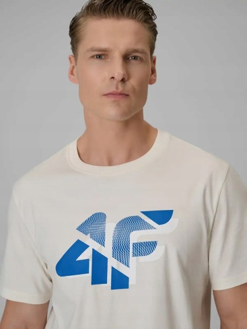4F MĘSKA KOSZULKA T-SHIRT BAWEŁNA / rozm M