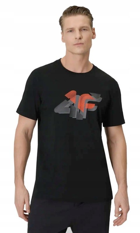 4F MĘSKA KOSZULKA T-SHIRT BAWEŁNA / rozm M