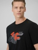 4F MĘSKA KOSZULKA T-SHIRT BAWEŁNA / rozm M