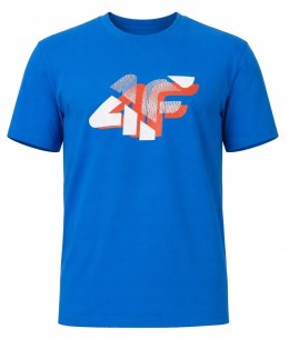 4F MĘSKA KOSZULKA T-SHIRT BAWEŁNA / rozm M