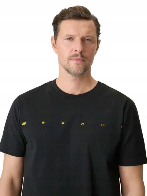 4F MĘSKA KOSZULKA T-SHIRT BAWEŁNA / rozm M