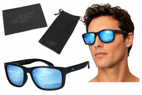 4F OKULARY PRZECIWSŁONECZNE LUSTRZANKI FILTR UV400 S3