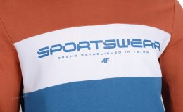4F MĘSKA BLUZA DRESOWA Z KAPTUREM KANGURKA / rozm M