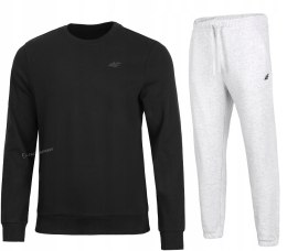 4F MĘSKI DRES BAWEŁNA KOMPLET BLUZA SPODNIE / rozm XXL