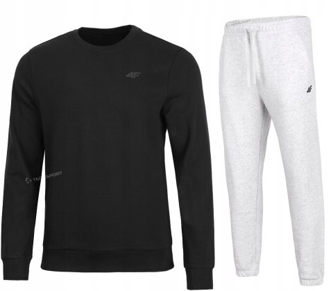 4F MĘSKI DRES BAWEŁNA KOMPLET BLUZA SPODNIE / rozm XXL